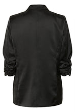 Charger l'image dans la galerie, VESTON M3/4 PLISSÉ CREAM CRCOCAMIA 3/4 SL SATEEN BLAZER 10614365 100120