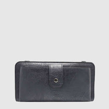 Charger l'image dans la galerie, PORTEFEUILLE DOUBLE COMPARTIMENT AVEC BANDOULIERE AMOVIBLE SIMILI-CUIR ZAC P1318-22-01