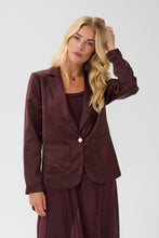 Charger l'image dans la galerie, VESTON SATIN M/L CREAM CRCOCAMIA SATEEN BLAZER 10614366 191619
