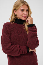 Charger l'image dans la galerie, TRICOT MANCHE LONGUE CREAM CRJUNAH POINTELLE PULLOVER 10615297