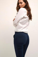 Charger l'image dans la galerie, PANTALON CAPRI JAMBE ÉTROITE KAFFE KALEA CAPRI-10506815-194020