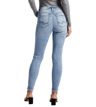 Charger l'image dans la galerie, ELYSE SKINNY LEG SILVER JEAN L03116SJL114
