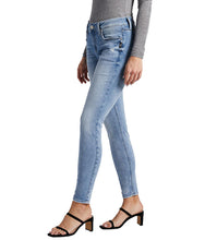 Charger l'image dans la galerie, ELYSE SKINNY LEG SILVER JEAN L03116SJL114