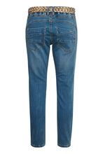 Charger l'image dans la galerie, JEAN CREAM CRLAYA ANKLE JOG DENIM PANT