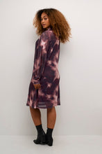 Charger l'image dans la galerie, ROBE IMPRIMÉ COL MONTANT MANCHE LONGUE CREAM CROLLY DRESS 10612830