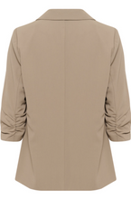 Charger l'image dans la galerie, VESTON M3/4 PLISSÉ CREAM CRCAN COCAMIA BLAZER 10613975