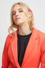 Charger l'image dans la galerie, VESTON KNIT MANCHE LONGUE ICHI IHKATE BL HOT CORAL