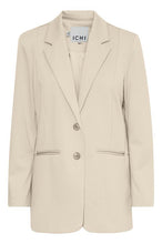 Charger l'image dans la galerie, VESTON BOYFRIEND KNIT MANCHE LONGUE ICHI IHKATE SUS OVERSIZE BL DOESKIN