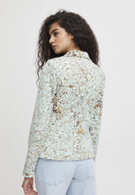 Charger l'image dans la galerie, VESTON IMPRIMÉ KNIT MANCHE LONGUE ICHI IHKATE PRINT BL15