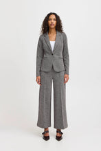 Charger l'image dans la galerie, VESTON CHEVRON KNIT MANCHE LONGUE ICHI IHKATE JACQUARD BL4 20121600