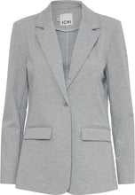 Charger l'image dans la galerie, VESTON KNIT MANCHE LONGUE ICHI IHKATE SUS LONG BL4-20121368 GREY MELANGE