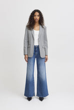 Charger l'image dans la galerie, VESTON KNIT MANCHE LONGUE ICHI IHKATE SUS LONG BL4-20121368 GREY MELANGE