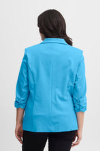 Charger l'image dans la galerie, VESTON KNIT TAILLE PLUS MANCHE LONGUE FRANSA PLUS FXPZABLAZER BLA2