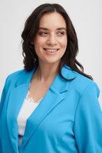 Charger l'image dans la galerie, VESTON KNIT TAILLE PLUS MANCHE LONGUE FRANSA PLUS FXPZABLAZER BLA2