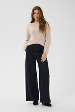 Charger l'image dans la galerie, JEAN CREAM JAMBE LARGE CRVISTI PANT W BUTTON 10615138 109555