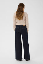 Charger l'image dans la galerie, JEAN CREAM JAMBE LARGE CRVISTI PANT W BUTTON 10615138 109555