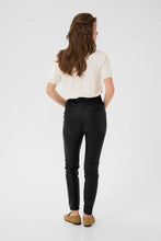 Charger l'image dans la galerie, PANTALON ENDUIT CUIRETTE TAILLE ÉLASTIQUE CREAM CRTORID 10610407