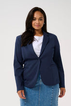 Charger l'image dans la galerie, VESTON KNIT TAILLE PLUS MANCHE LONGUE KAFFE CURVE KCJENNA BLAZER 10582130-194020