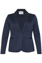 Charger l'image dans la galerie, VESTON KNIT TAILLE PLUS MANCHE LONGUE KAFFE CURVE KCJENNA BLAZER 10582130-194020