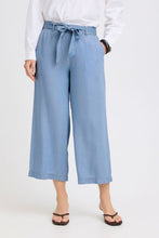 Charger l'image dans la galerie, PANTALON JAMBE LARGE LYOCELL BYOUNG BYKOSMO CROP PANTS 20818783