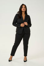 Charger l'image dans la galerie, VESTON KNIT TAILLE PLUS MANCHE LONGUE KAFFE CURVE KCJENNA BLAZER 10582130-100121