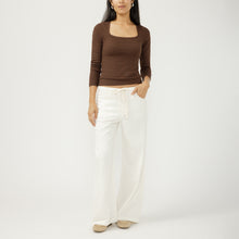 Charger l'image dans la galerie, PANTALON JAMBE LARGE LYOCELL-COTON BEACH PANT SILVER JEANS L63904LCC677