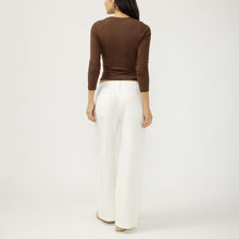 Charger l'image dans la galerie, PANTALON JAMBE LARGE LYOCELL-COTON BEACH PANT SILVER JEANS L63904LCC677