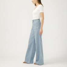 Charger l'image dans la galerie, JEAN JAMBE LARGE LIGHT WEIGTH KNIT PANT SILVER JEANS L63902LWK201