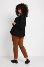 Charger l'image dans la galerie, BLOUSE MANCHE LONGUE TAILLE PLUS KAFFE CURVE KCHALLI BLOUSE 100121