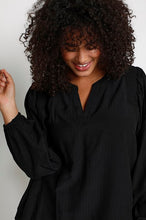 Charger l'image dans la galerie, BLOUSE MANCHE LONGUE TAILLE PLUS KAFFE CURVE KCHALLI BLOUSE 100121