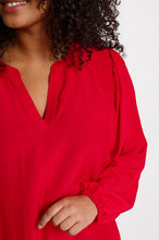 Charger l'image dans la galerie, BLOUSE MANCHE LONGUE TAILLE PLUS KAFFE CURVE KCHALLI BLOUSE 181553