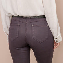 Charger l'image dans la galerie, PANTALON EXTENSIBLE ASPECT CUIR ELORA 19TRAFIC