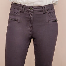 Charger l'image dans la galerie, PANTALON EXTENSIBLE ASPECT CUIR ELORA 19TRAFIC
