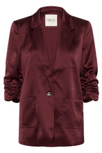 Charger l&#39;image dans la galerie, VESTON M3/4 PLISSÉ CREAM CRCOCAMIA 3/4 SL SATEEN BLAZER 10614365 191522
