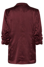 Charger l&#39;image dans la galerie, VESTON M3/4 PLISSÉ CREAM CRCOCAMIA 3/4 SL SATEEN BLAZER 10614365 191522
