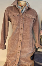 Charger l&#39;image dans la galerie, ROBE CORDUROY MANCHE LONGUE LOIS GIANNA 2091-7958
