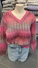Charger l&#39;image dans la galerie, TRICOT MANCHE LONGUE COL V MULTICOLORES SAINT TROPEZ MIRABELSZ 30514466 1820451
