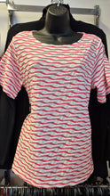 Charger l'image dans la galerie, HAUT T-SHIRT TEXTURE ET MOTIF RAYURES FRANSA FRNIAMY TEE 20617986 900010765
