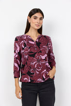 Charger l'image dans la galerie, HAUT M3/4 IMPRIMÉ FLEURS SOYA CONCEPT FELICITY AOP 158 27741
