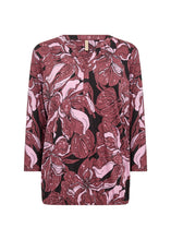Charger l'image dans la galerie, HAUT M3/4 IMPRIMÉ FLEURS SOYA CONCEPT FELICITY AOP 158 27741
