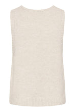 Charger l'image dans la galerie, TRICOT CARDIGAN S/M COL V ATTACHE 2 BOUCLES CREAM CRCLADINE KNIT SLIPOVER 10615378
