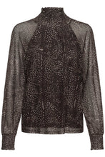 Charger l'image dans la galerie, HAUT COL MONTANT M/L IMPRIMÉ MESH CREAM CRDOTTY BL 10615566
