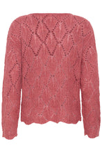 Charger l'image dans la galerie, TRICOT COL V MANCHE LONGUE CROCHET POINTELLE CREAM CRNISO PULLOVER 10615324 171522
