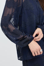 Charger l'image dans la galerie, HAUT BLOUSE MANCHE LONGUE MOTIF JACQUARD FRANSA FRLYLA BL1 20618649 194011
