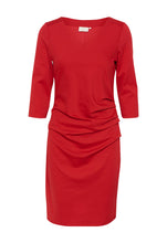 Charger l'image dans la galerie, ROBE COCKTAIL COL V M3/4 KAFFE KAINDIA V NECK DRESS 10509356 191758
