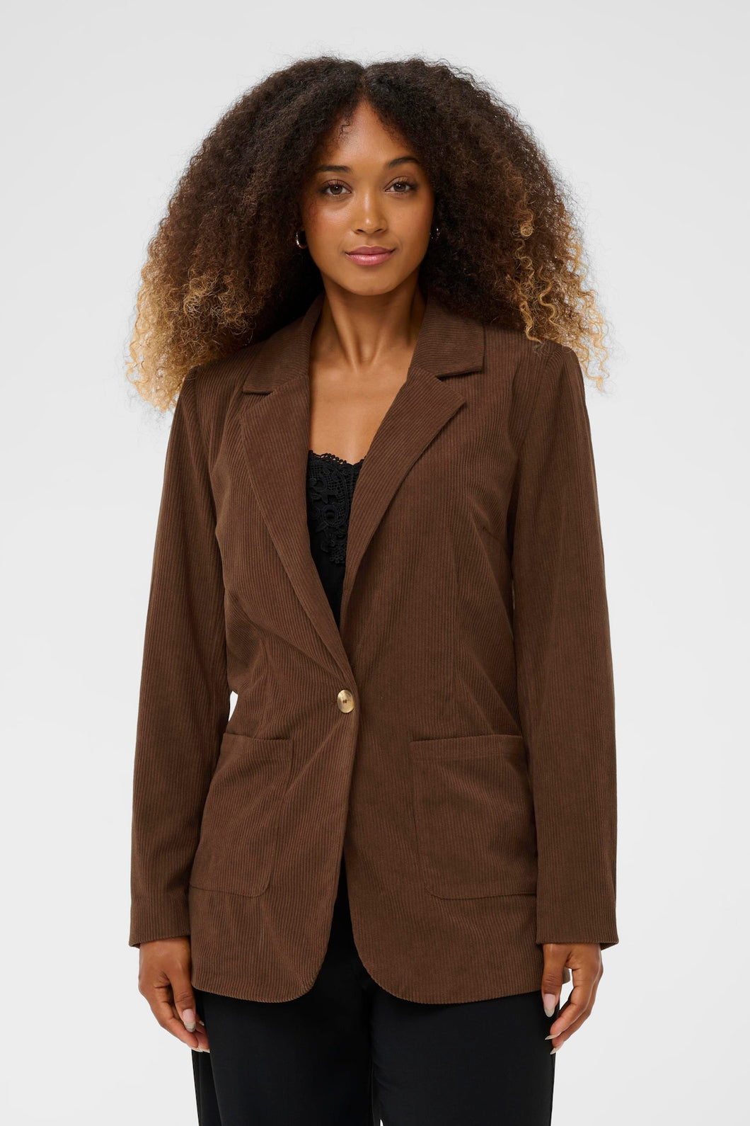 VESTON VELOURS CORDÉE MANCHE LONGUE CREAM CRKANNA CORDUROY 10614145 191227