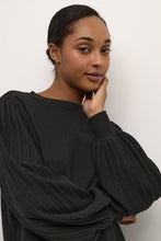 Charger l'image dans la galerie, TRICOT M/L BOUFFANTE AVEC PLIS COL ROND KALONE KNIT PULLOVER 10507905 100121
