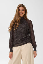 Charger l'image dans la galerie, HAUT COL MONTANT M/L IMPRIMÉ MESH CREAM CRDOTTY BL 10615566
