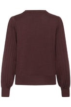 Charger l'image dans la galerie, TRICOT M/L BOUFFANTE AVEC PLIS COL ROND KALONE KNIT PULLOVER 10507905 191619
