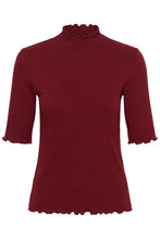 Charger l'image dans la galerie, HAUT T-SHIRT COL ROULÉ RIBS CREAM CRRIBBA TURTLE NECK TSHIRT 10614355

